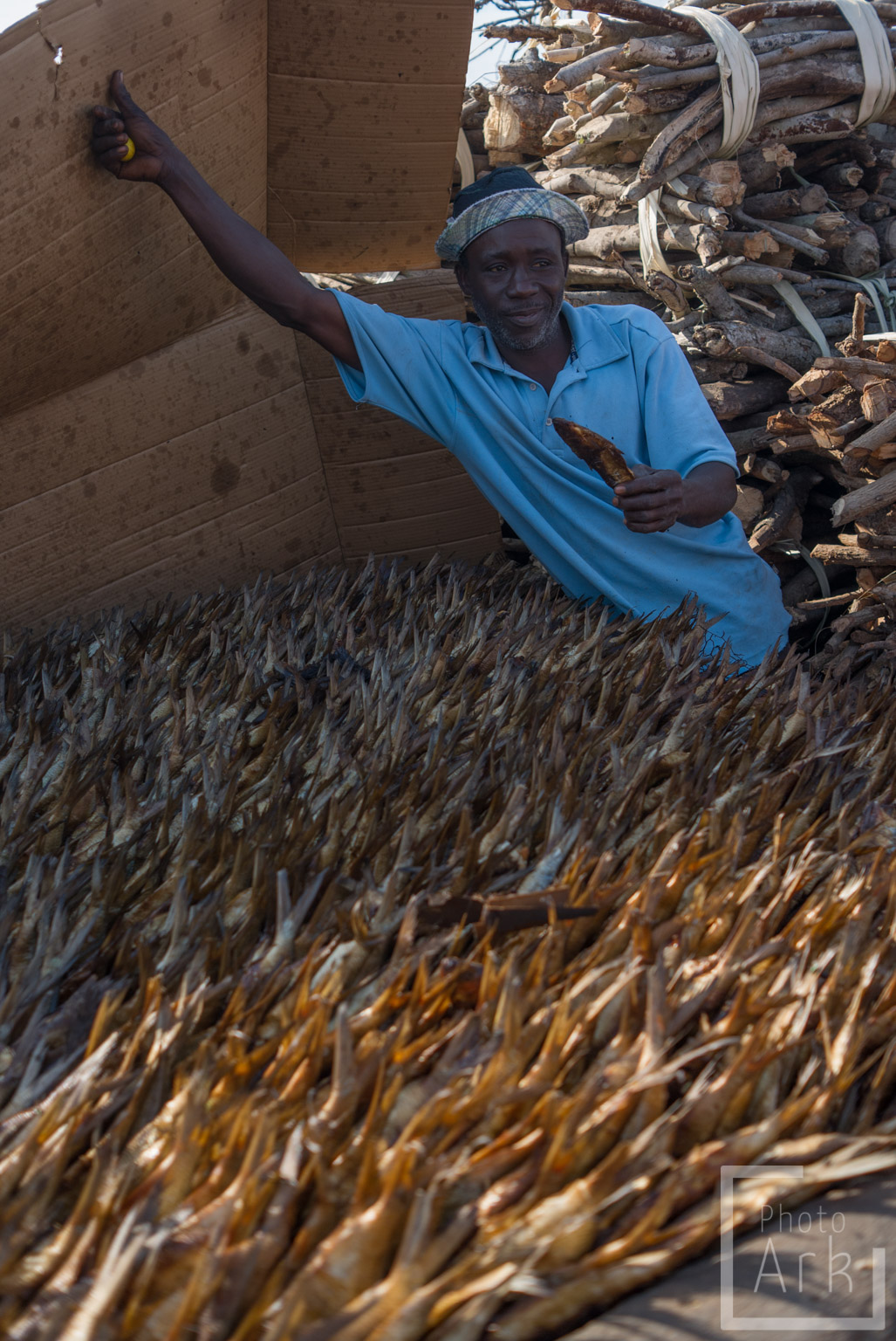 The Gambia Fishing Village