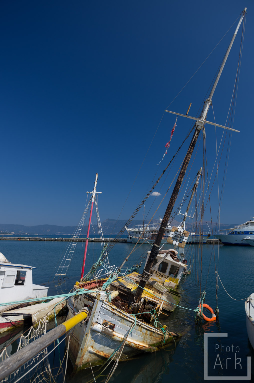 Ionian Island Walking Mandouki Harbour