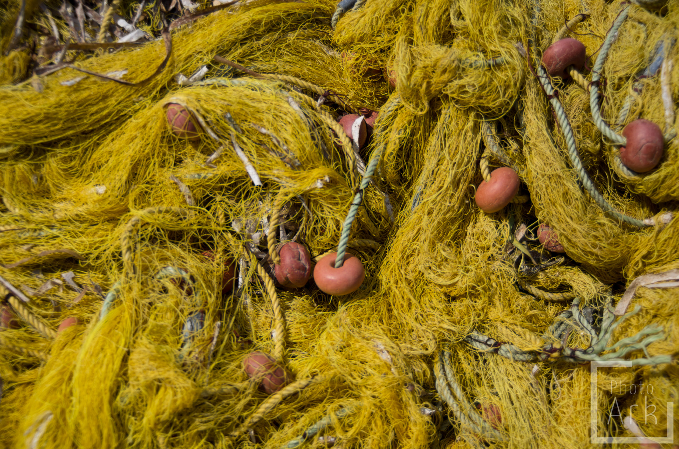 Lesvos Island Tour Fishing Nets