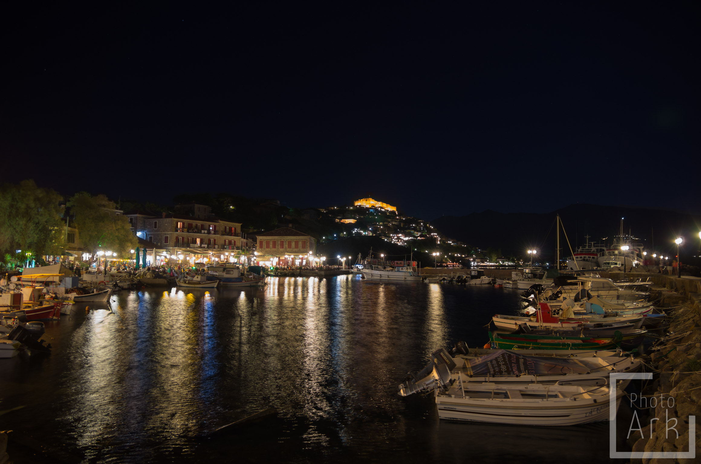 Lesvos Island Tour Molyvos Harbour